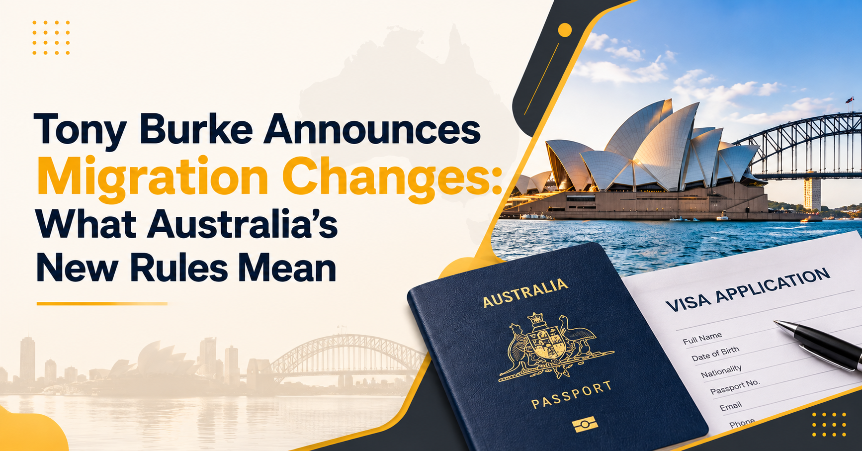 Australia migration changes 2026 affecting visitor student and skilled visas